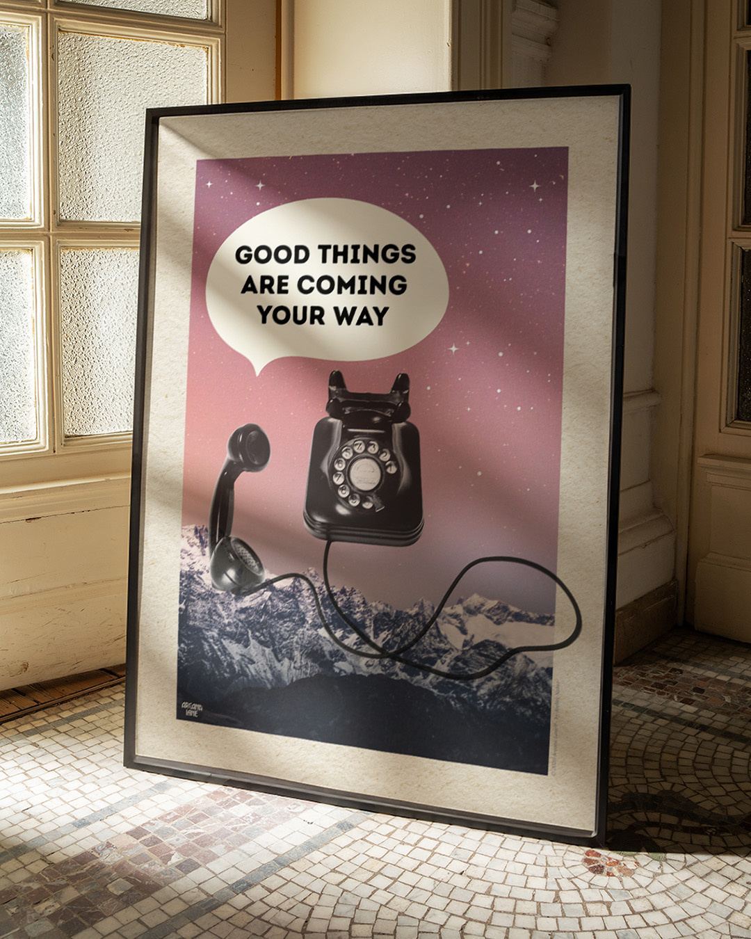 Art Print 'Good Things Are Coming'