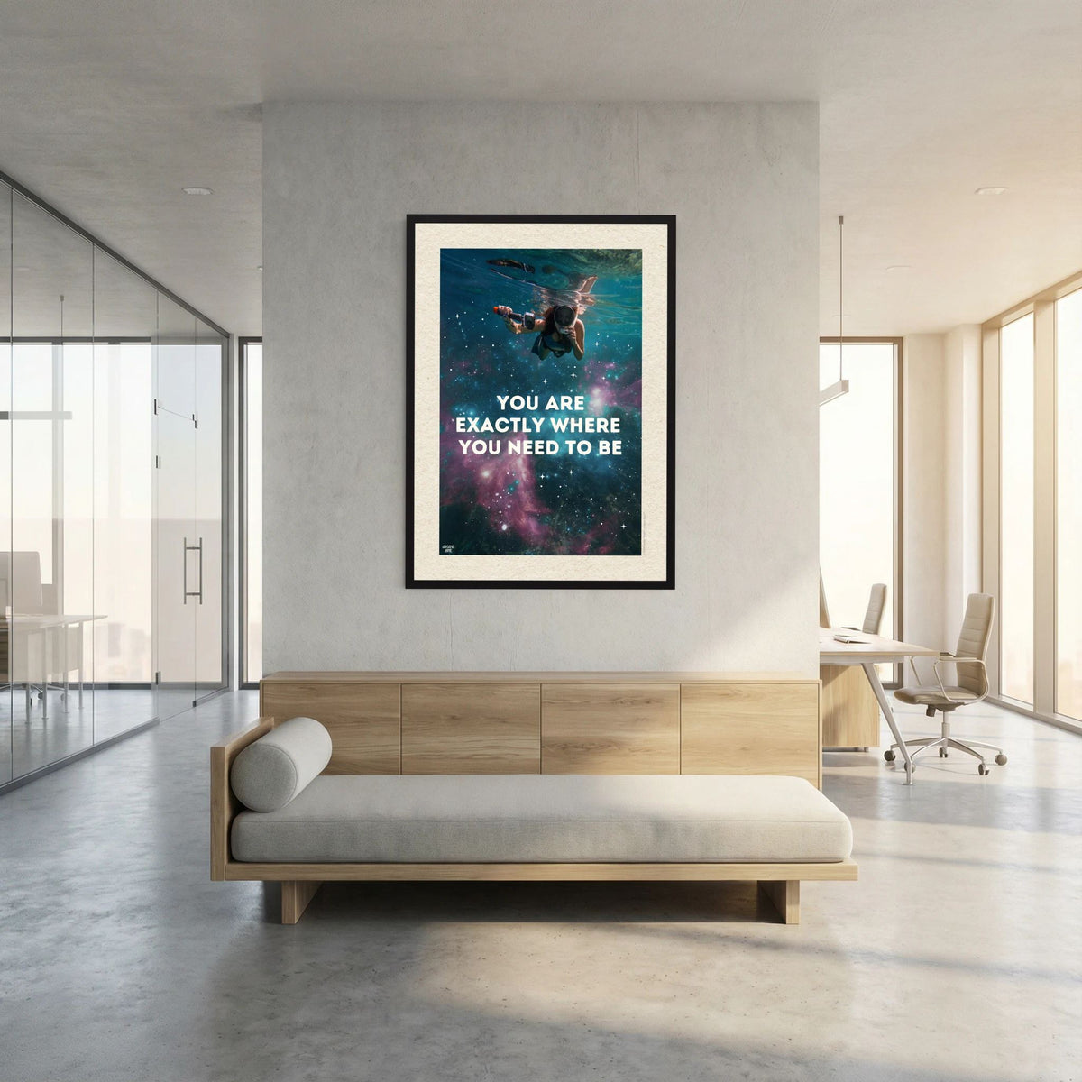 Art Print 'Where You Need to Be'