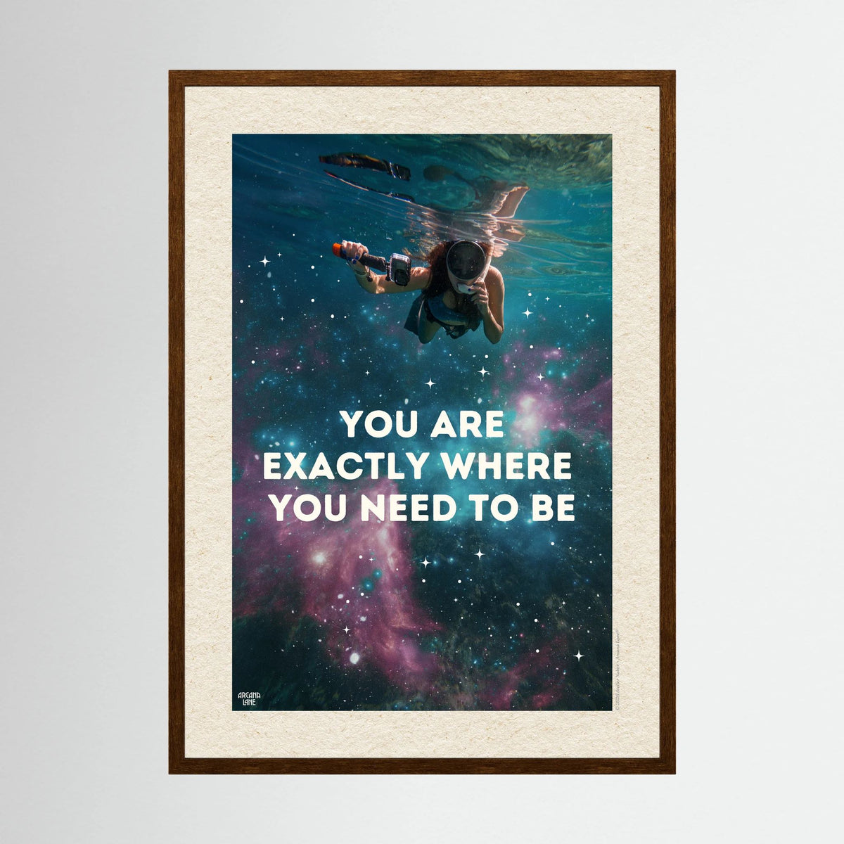 Art Print 'Where You Need to Be'